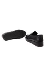 Men's Genuine Leather Black Loafers "Urban Comfort"