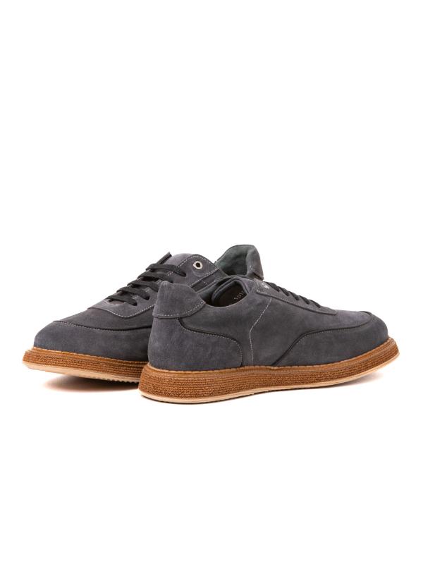 Natural Leather Suede Casual Men's Shoe Sneaker