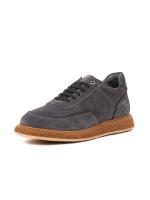 Natural Leather Suede Casual Men's Shoe Sneaker