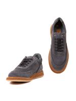 Natural Leather Suede Casual Men's Shoe Sneaker