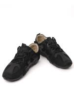 Genuine Leather Men's Lace-up Sneaker