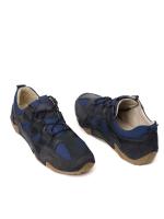 Genuine Leather Men's Lace-up Sneaker