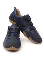 Genuine Leather Men's Lace-up Sneaker