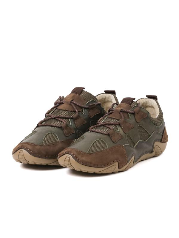 Genuine Leather Men's Lace-up Sneaker