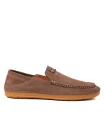 Men's Genuine Suede Slip-On Moccasins