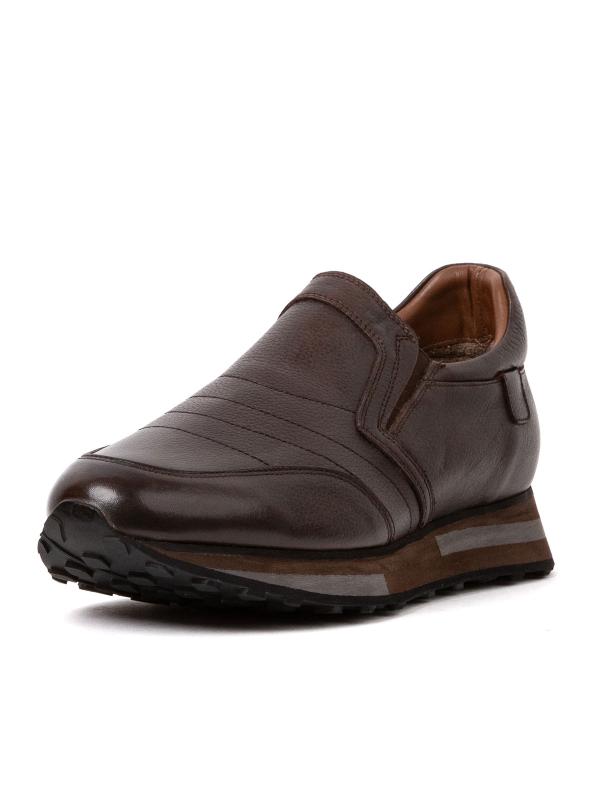 Casual Comfort Men's Shoes Genuine Leather (Slip-on Model)