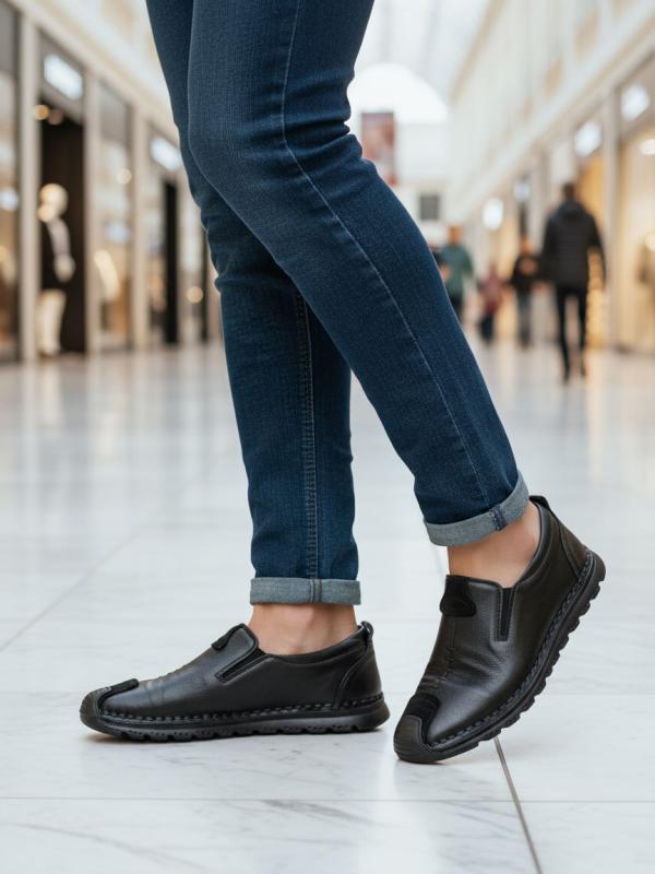 Men's Daily Leather Moccasin