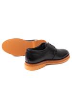 Men's Floater Leather Classic Shoes - Contrast Sole