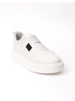 Men's Genuine Leather Slip-On Sneaker - Eskarpini "Urban" Model
