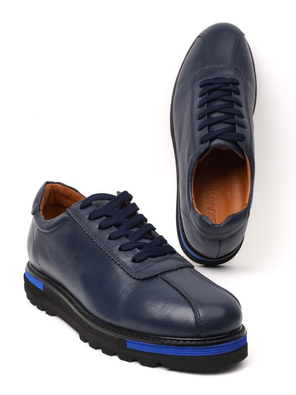 Genuine Leather Men's Daily Comfort Shoe - Urban Sneaker Style