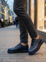 Genuine Leather Men's Daily Comfort Shoe - Urban Sneaker Style