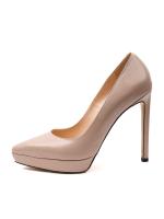 Genuine Leather Platform Stiletto - 12 cm