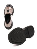 Women's Genuine Patent Leather Platform Loafers