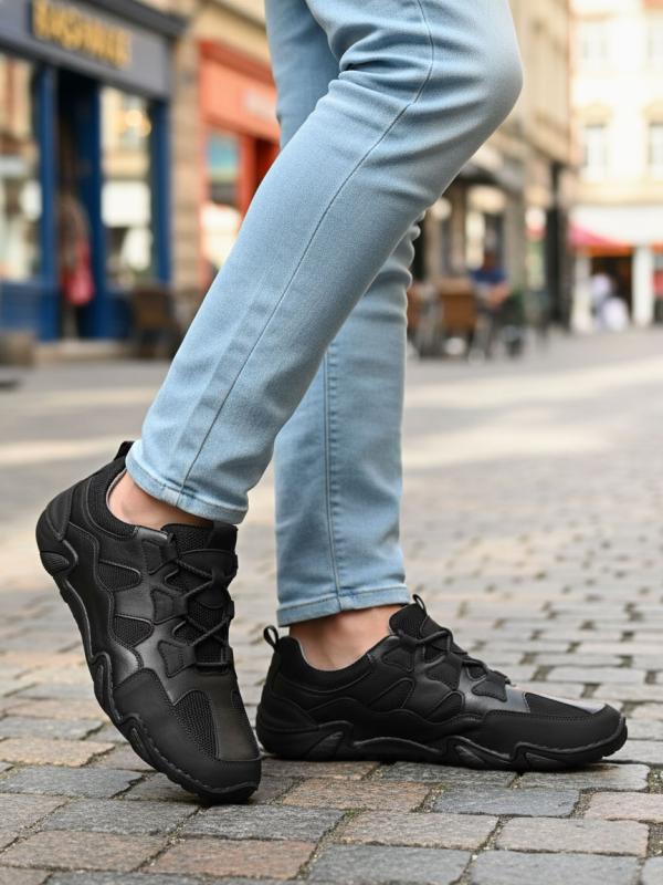 Hakiki Deri Erkek Bağcıklı Sneaker