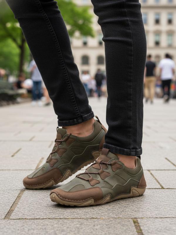 Hakiki Deri Erkek Bağcıklı Sneaker