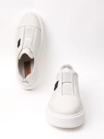 Kişi üçün Təbii Dəri Slip-On Sneaker - Eskarpini "Urban" Modeli