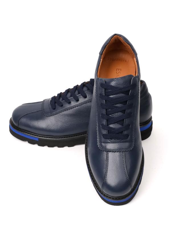 Həqiqi Dəri Kişi Gündəlik Komfort Ayaqqabı - Urban Sneaker Stili