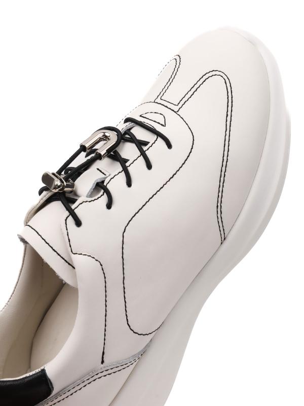 Elastic Laced and Metal Detailed Comfort Women's Shoes