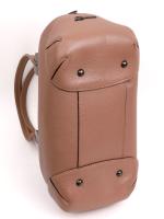 Açıq Çəhrayı Rəngli Premium Təbii Dəri Qadın Çiyin Çantası